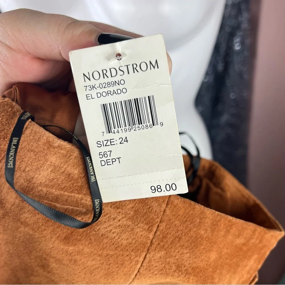 NWT Blank NYC El Dorado Leather Mini Skirt - Picture 8 of 13